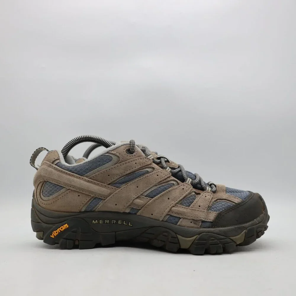 Merrell Moab 2 Vent Women’s Size 8.5 Smoke Grey Leather Hiking Shoe J06014